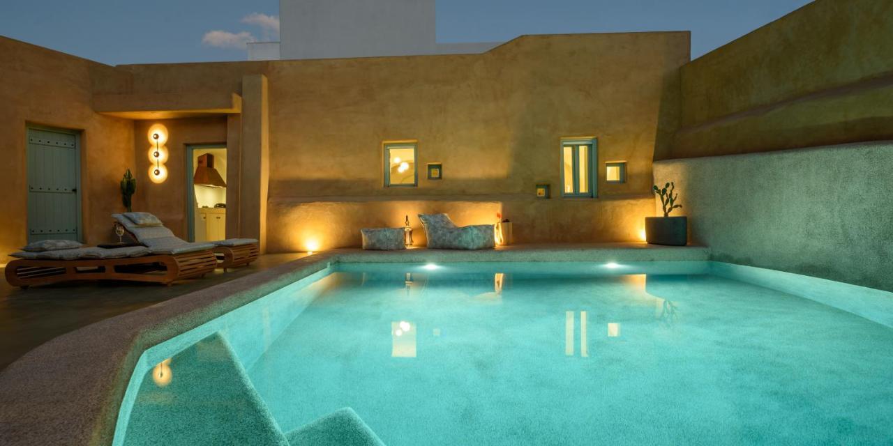 Potamos Luxury House, Private Pool, Santorini Villa Éxo Goniá Eksteriør billede
